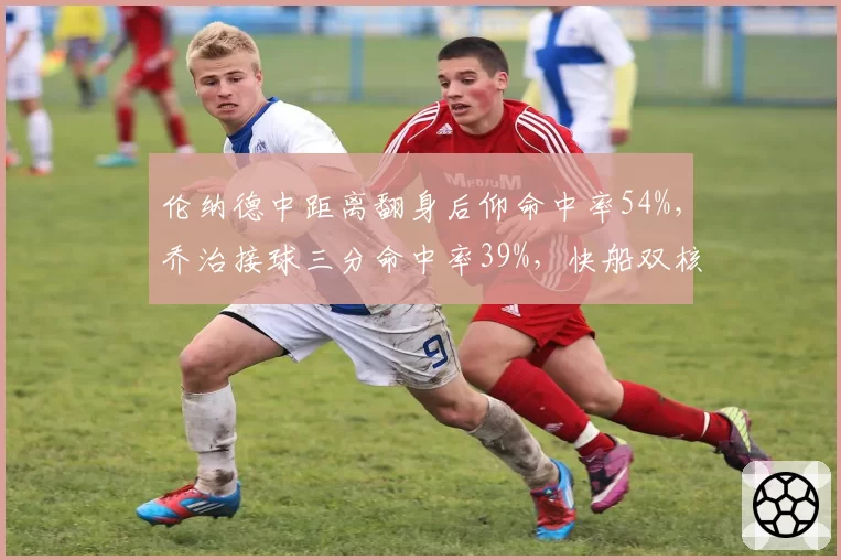 伦纳德中距离翻身后仰命中率54%，乔治接球三分命中率39%，快船双核武器库对比